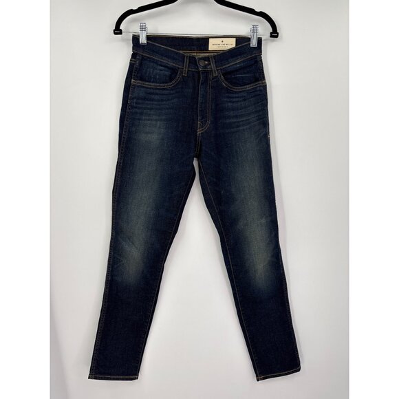 Imogene and Willie  Josette Jean High Rise Skinny Jeans Dark Wash Slim Leg 25 - Picture 1 of 7